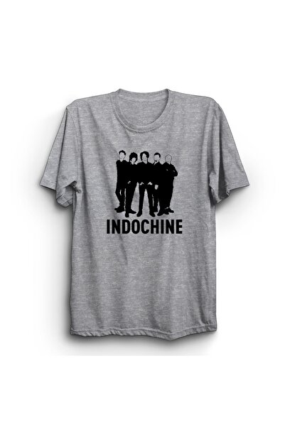 The Fame Indochine, Rock Metal Music Printed, Unisex Black 100% Cotton T-Shirt