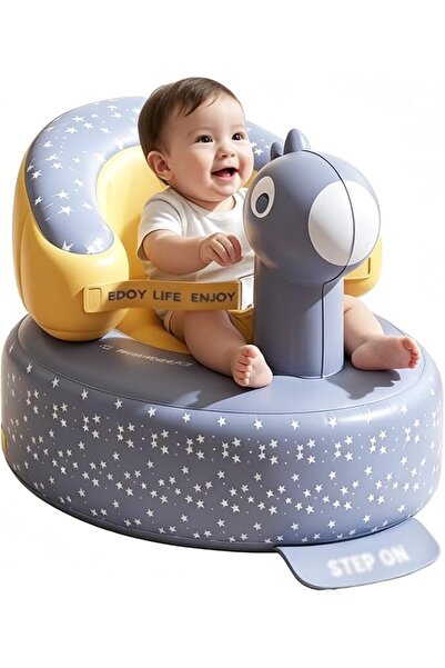 LinJie Inflatable Baby Seat, BabyFloor Seat, Suitable For Babies 3 Months And...