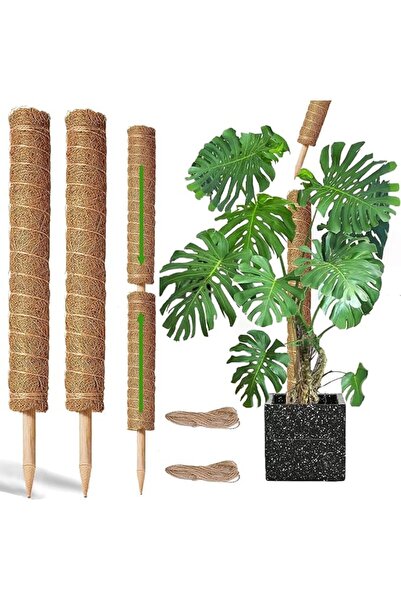Yelajoy Plant Climbing Vine Trellis Support Pole, Gardening Stand, Coir Stick...