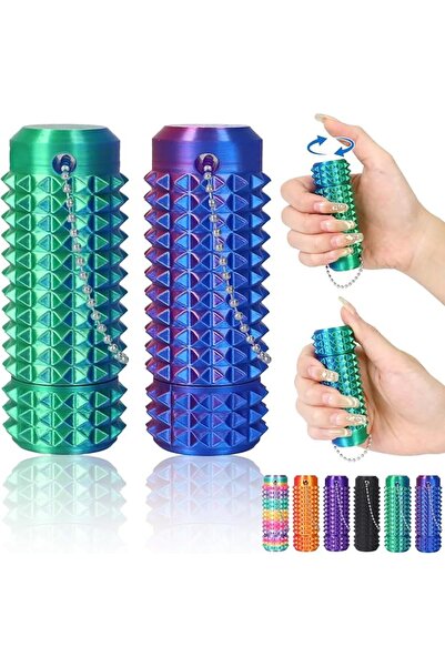 TERRIFI Spiky Fidget Roller, 3D Printed Sensory Toy with 360° Spinning Grip, ...