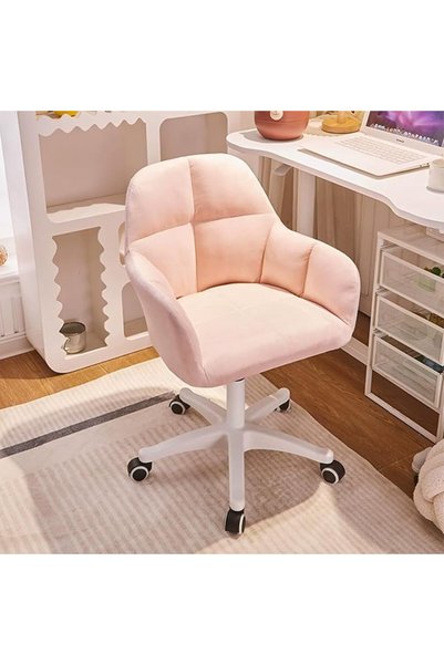 GENERAL Cute Vanity Chair Home Office Desk Butterfly Chair Adjustable Task Ch...