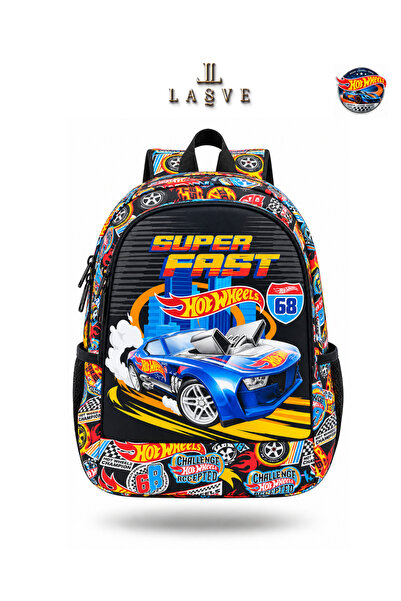 HOT WHEELS YENİ SEZON ANAOKUL ÇANTASI 2 BÖLMELİ LİSANSLI