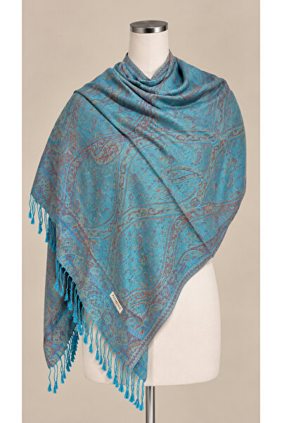 MANİFESTOBUTİK Kadın Etnik Desen Pashmina Omuz Ve Baş Şalı