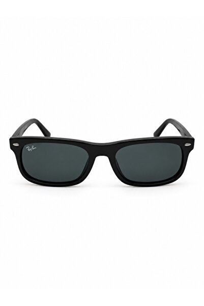 Ray-Ban نظارات شمسية RB2224F 601/B1 مقاس 57 ملم باللون الأسود المصقول والرماد...