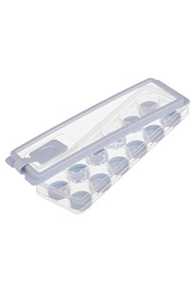 OEM Cutie pentru Gheata Gri cu Capac Transparent de Plastic cu 12 Compartimente