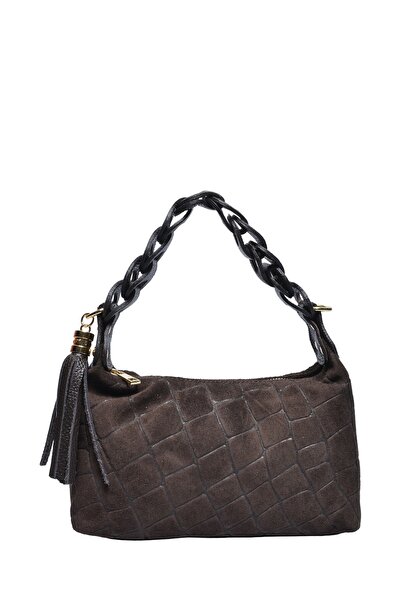 SimpleFind Roberta M Geanta piele -Brenda-MARO INCHIS ,Geanta de umar piele n...