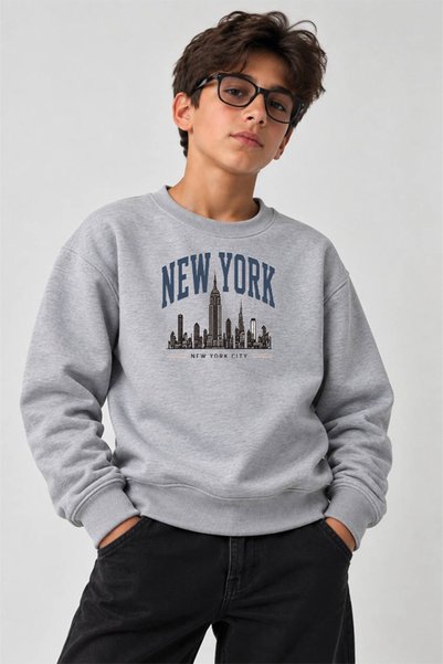 genosha Children's 3 Thread Crew Neck Sweatshirt