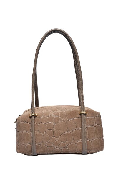 SimpleFind Roberta M Geanta piele -Dora-TAUPE,Geanta de umar piele naturala, ...