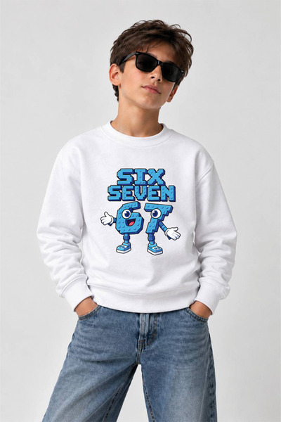 genosha Children's 3 Thread Crew Neck Sweatshirt