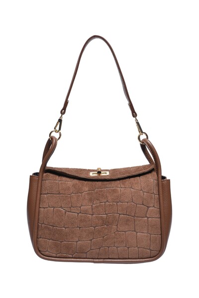 SimpleFind Anna Luchini Geanta piele -Nausica-CONIAC ,Geanta de umar piele na...