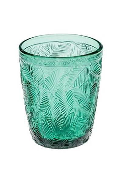 OEM Pahar din Sticla Verde 'Tropical' 300ml