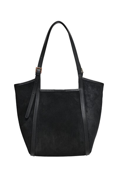 SimpleFind Roberta M Geanta piele -Freda-NEGRU ,Geanta de umar piele naturala...
