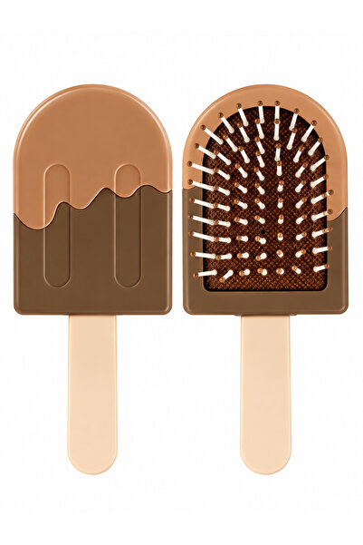 NazLand Ice Cream Design Hair Comb – Comb That Looks Like Ice Cream, Hair Bru...
