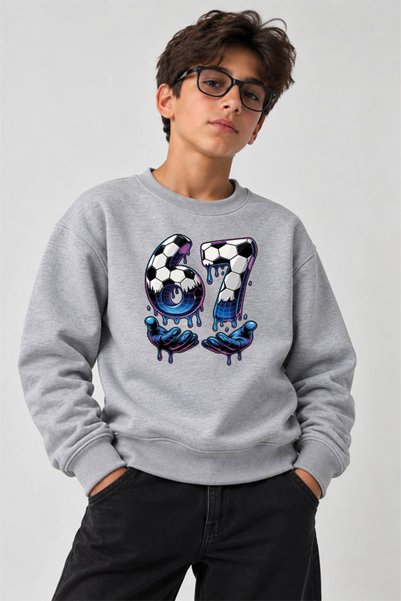 genosha Children's 3 Thread Crew Neck Sweatshirt