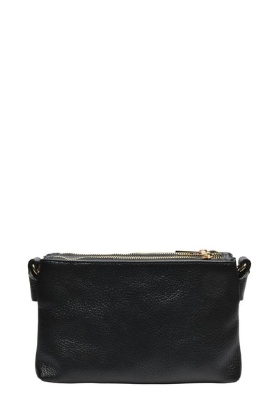 SimpleFind Luisa Vannini Geanta piele -Emilia-NEGRU ,Geanta de umar piele nat...