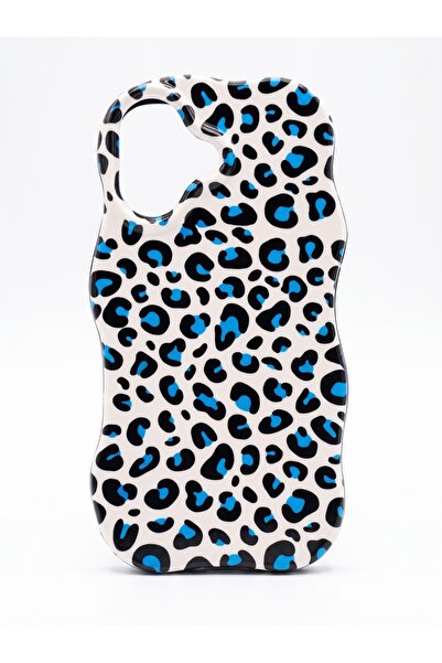 Generic For iPhone 17 Protective Case with Wavy Edges and Tiger Print Flexibl...