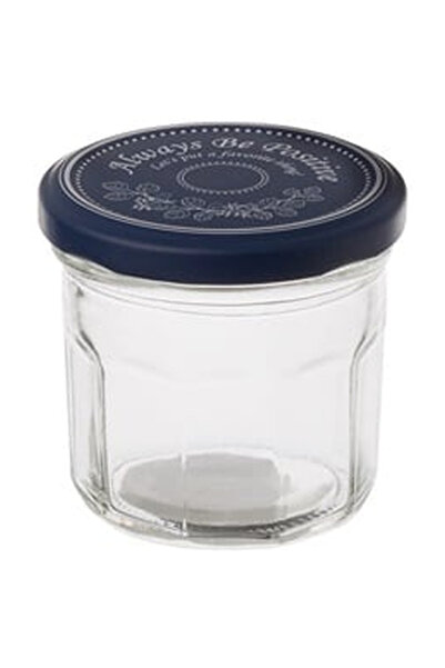 OEM Borcan de Depozitare din Sticla Capac cu Mesaj 150ml