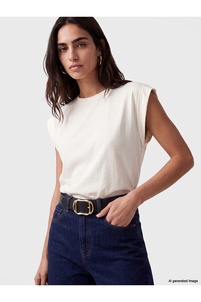 LC Waikiki Two Mt Shop Quality Lcw Accessories Black Plain Women's Belt