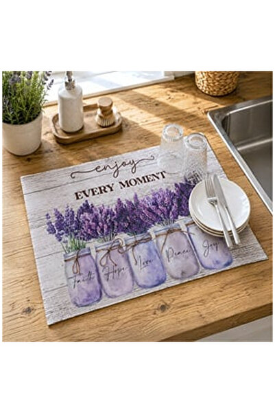 OEM Lavender Pattern Textile Dryer 50x40cm