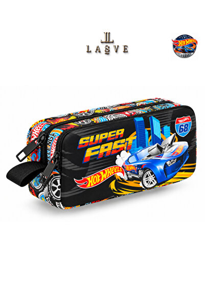 HOT WHEELS YENİ SEZON LİSANSLI ÇİF BÖLMELİ KALEMLİK