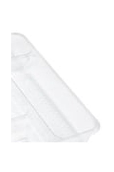 OEM Transparent Plastic Cutlery Holder Dots 34x27x4.5cm