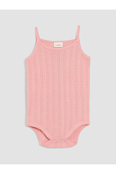 LC Waikiki Two Mt Shop Quality Lcw Baby Pink Rope Strap Baby Girl Snap Fasten...