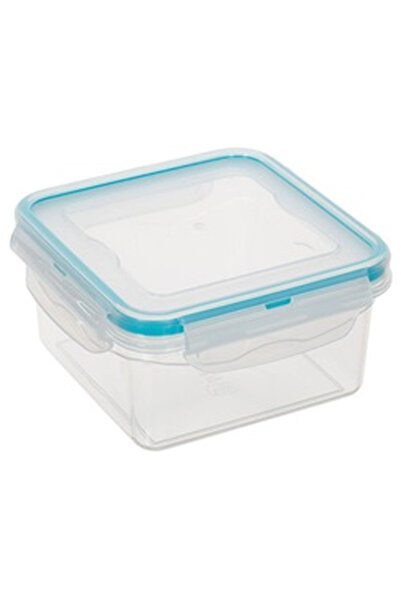 OEM Caserola din Plastic Etansa Patrata Transparenta cu Capac 680ml