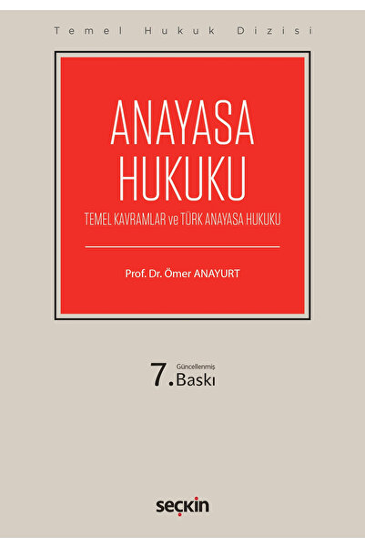 Seçkin Yayıncılık Anayasa Hukuku (THD)