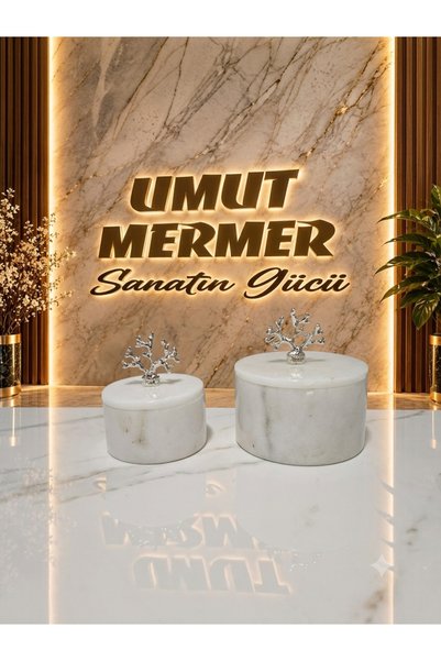 umut mermer Çok amaçlı mermer kutu setimiz