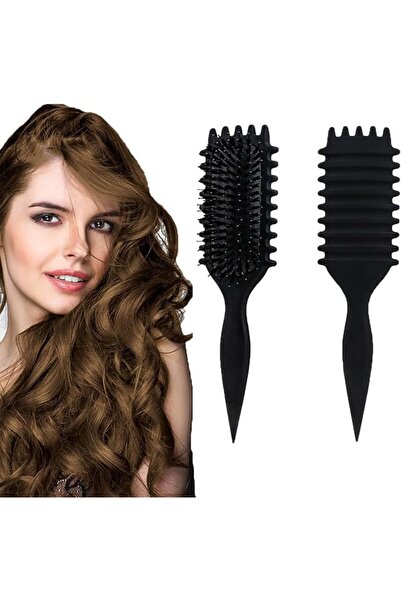 ALMEKAQUZ Bounce Curl Define Styling Brush -Premium Curly Hair Brush, Wet & D...