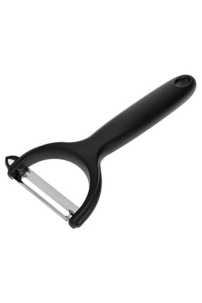 OEM Black Plastic Peeler for Vegetables and Fruits 15cm