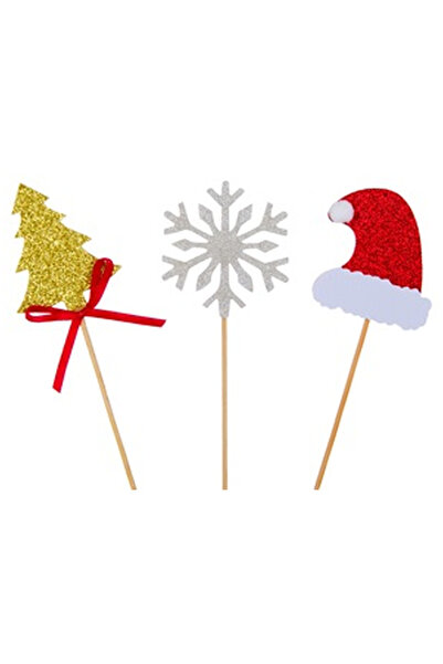 OEM Christmas toothpicks 12cm - 18pcs.