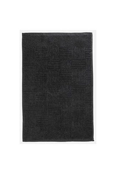 OEM Black Cotton Kitchen Towel with Lines 60x40cm