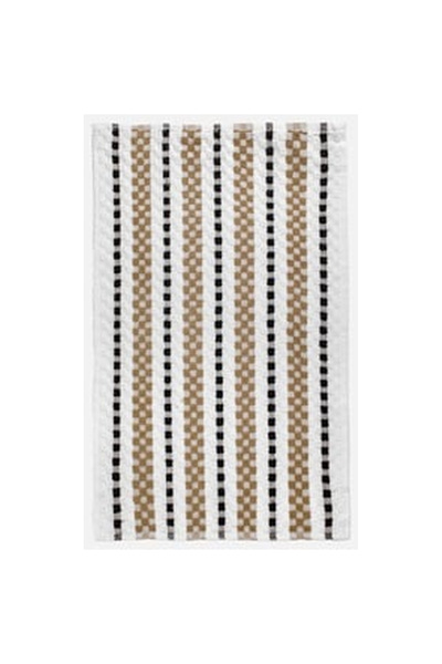 OEM White Kitchen Towel with Checkered Patterned 60x35cm
