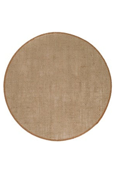 OEM Round Jute Plate Holder with Brown Edge Ø35cm