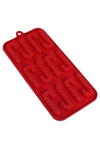 OEM Silicone Baking Mold with 12 Compartments Candy Sticks 21x1x10.5cm