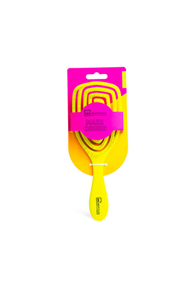 IDC Institute Neon Hair Brush Yellow