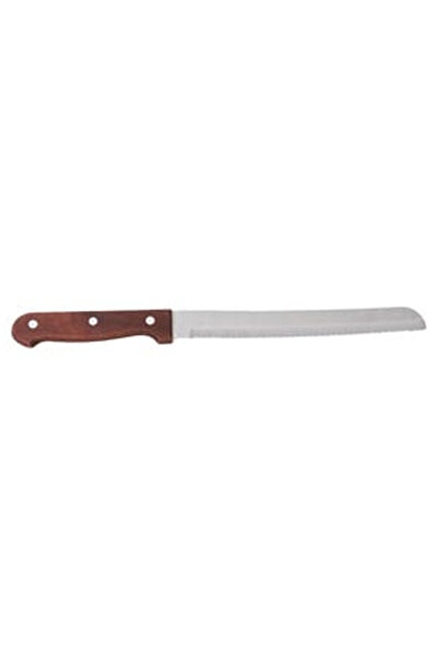 OEM Serrated Knife with Wooden Handle 32cm