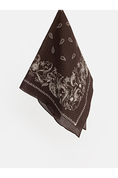 LC Waikiki Lcw Accessories Brown Men's Bandana with Nevavm Difference