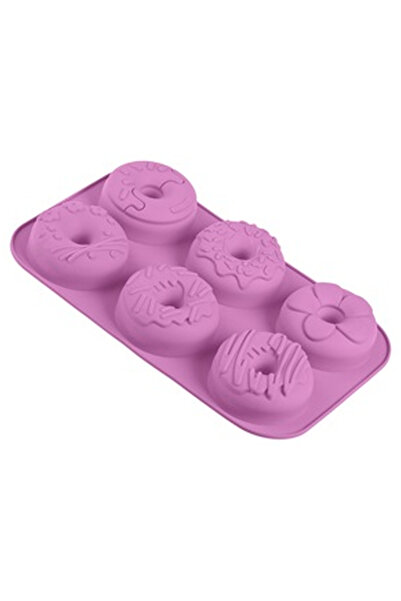 OEM Forma Copt din Silicon Mov pentru 6 Gogosi 16.5x28cm