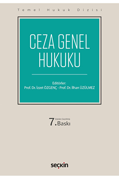 Seçkin Yayıncılık Ceza Genel Hukuku (THD)