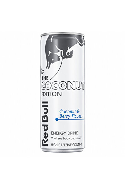 Redblue Red Bull Energy Drink Coconut Raspberry Flavor White Edition 250ml