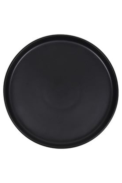 OEM Black Fruit Plate "Nordic" Ceramic Ø26.5cm