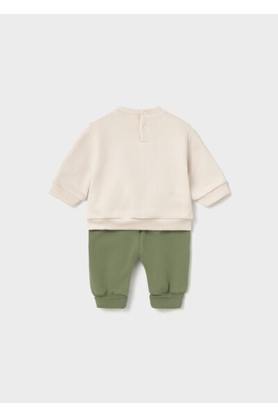 MAYORAL Erkek Bebek Örme Set (4'lü) Kahverengi