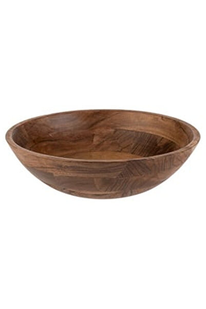 OEM Dark Wooden Salad Bowl Ø29x10.5cm - 3.5L