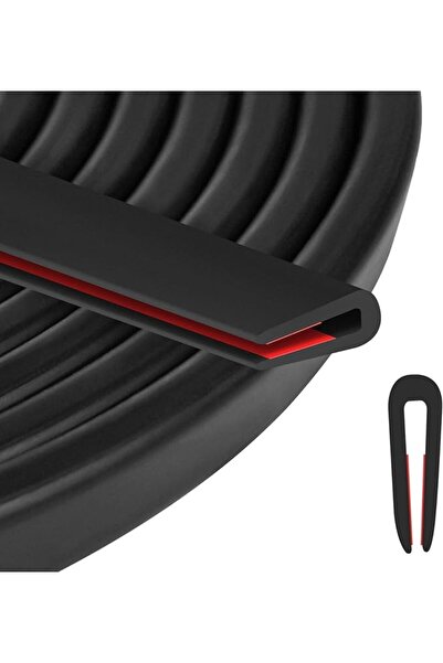 Beynant Rubber Edge Trim U Channel, Self Adhesive Sheet Metal Edge Guard Prot...
