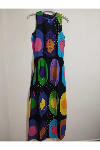 anne moda ankara 100% قطن، طول إضافي 145-150 سم، فستان صيفي كامل، فستان