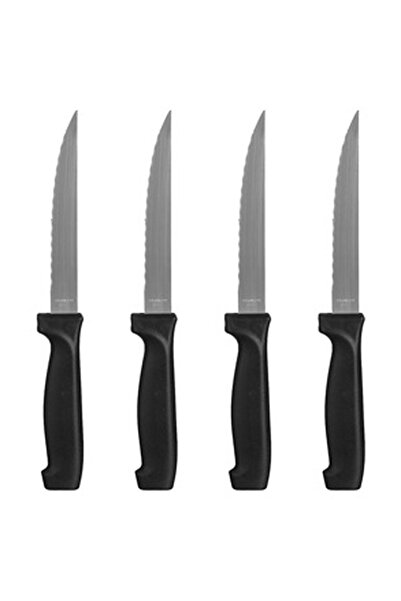 OEM Set of 21.5cm Stainless Steel Serrated Knives - 4pcs
