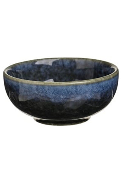 OEM Στρογγυλό μπολ για σάλτσα και ντιπ μπλε "Blue Reactive Glaze Nordic" 90 ml