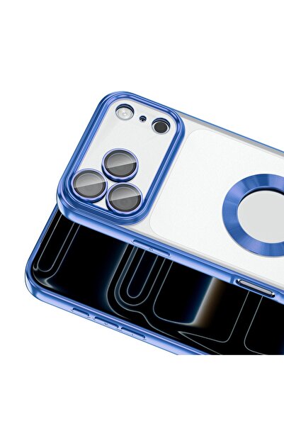 zore Apple iPhone 17 Pro Case with Camera Protection and Logo Displaying Omeg...